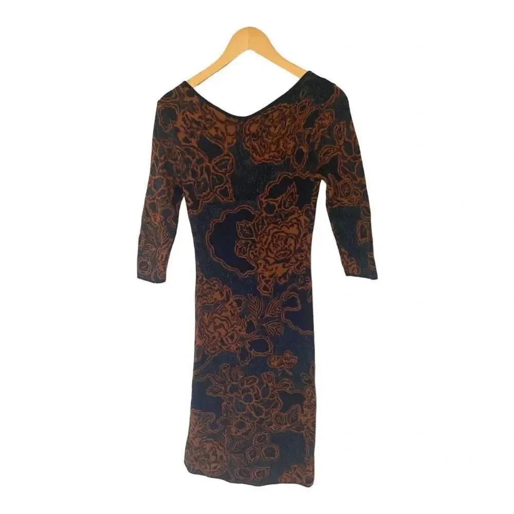 Peruvian Connection Pima Cotton Patterned Dress S… - image 2